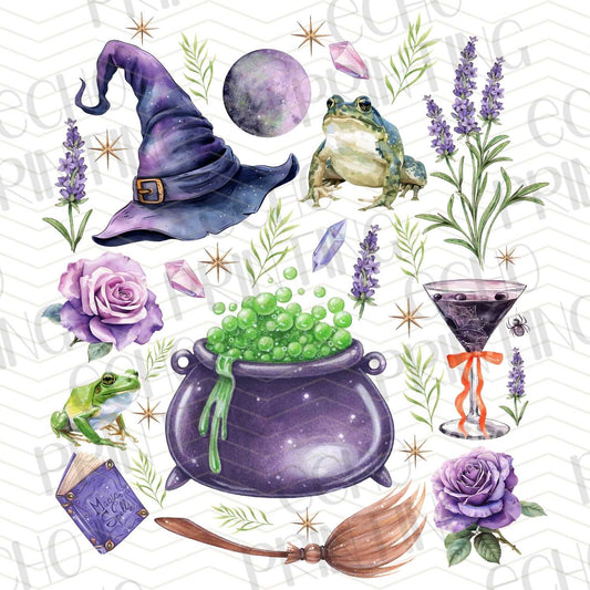 HLW 158 - WITCH POTION INGREDIENTS AND FLORALS