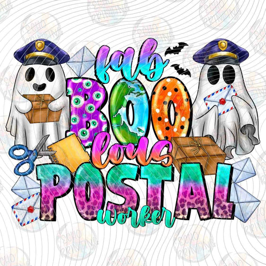 HLW 1591 - BOO CREW POSTAL WORKER