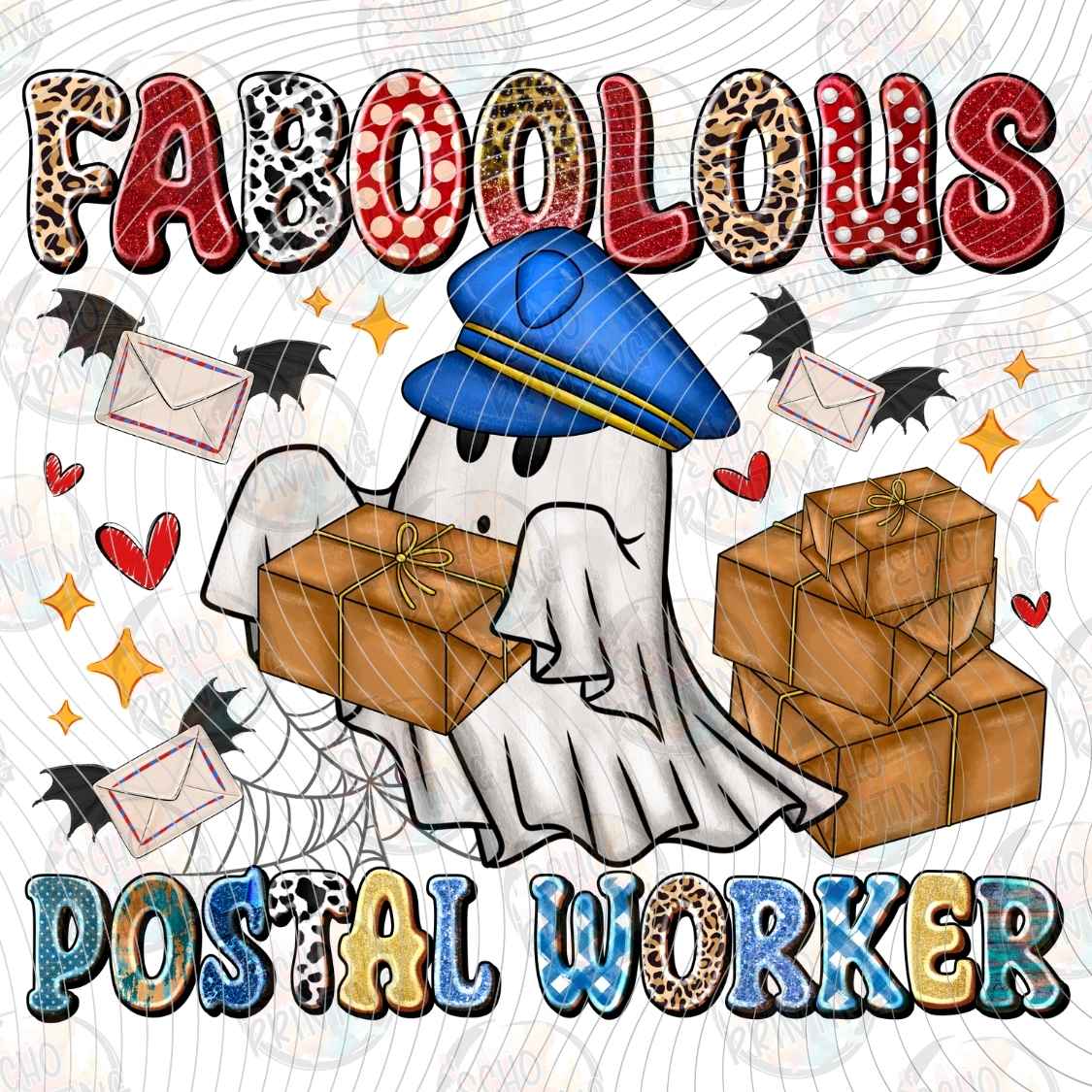 HLW 1599 - FABOOLOUS POSTAL WORKER