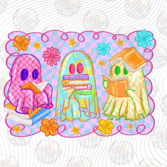 HLW 1620 - PASTEL GHOST FRIENDS