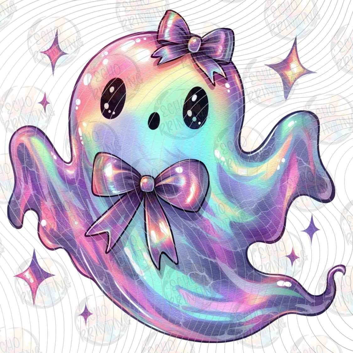 HLW 1623 - PASTEL GHOST BOW STYLE