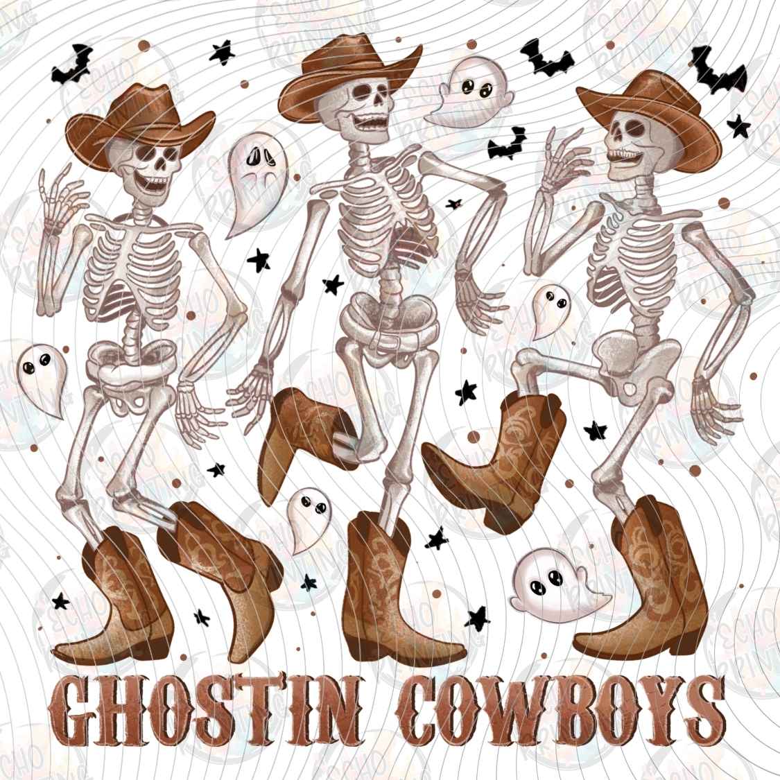 HLW 1628 - GHOSTIN COWBOYS SKELETON CREW