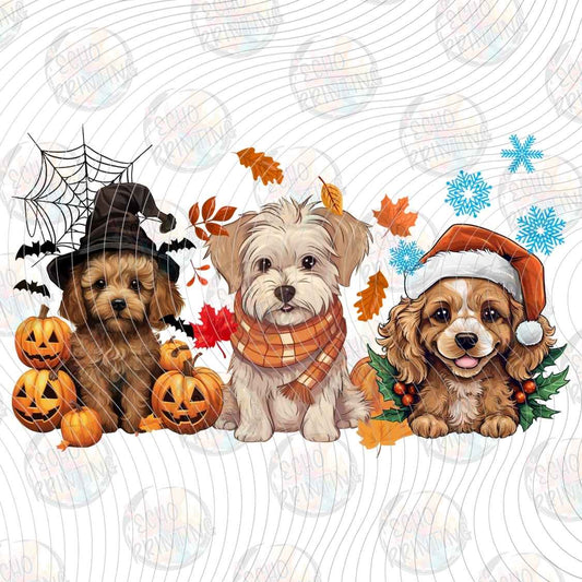 HLW 1645 - HALLOTHANKSMAS PET FRIENDS