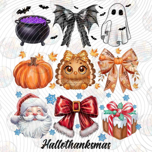 HLW 1648 - HALLOTHANKSMAS PET COLLAGE