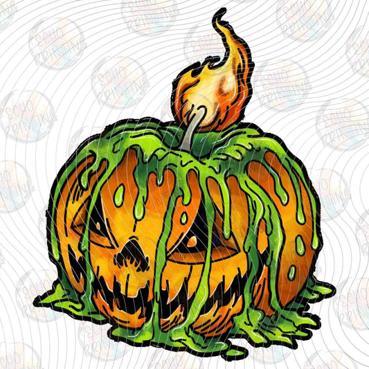 HLW 1657 - FLAME PUMPKIN HALLOWEEN