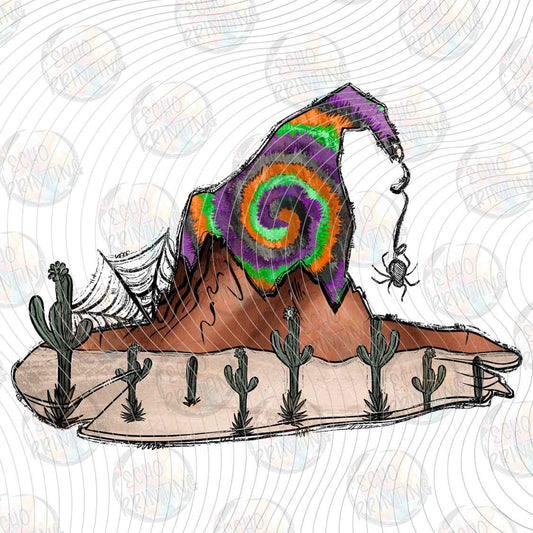 HLW 1660 - RAINBOW WITCH HAT