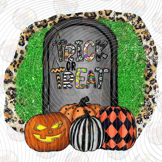 HLW 1670 - HALLOWEEN GRAVEYARD PUMPKINS