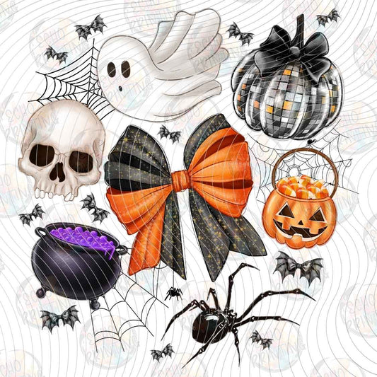 HLW 1709 - HALLOWEEN BOWS COLLAGE