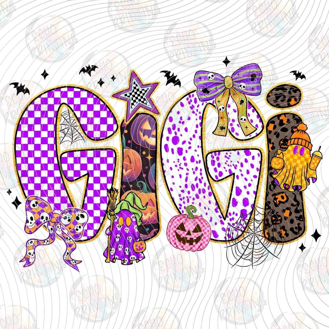 HLW 1717 - GIGI HALLOWEEN PATCHWORK