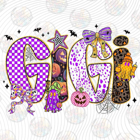 HLW 1717 - GIGI HALLOWEEN PATCHWORK