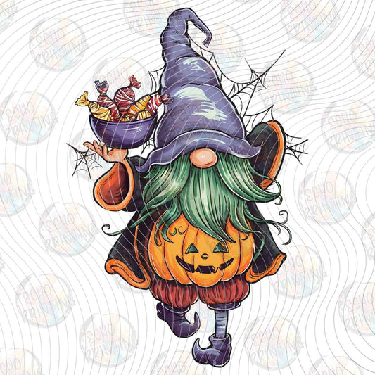 HLW 1718 - HALLOWEEN GNOME PUMPKIN