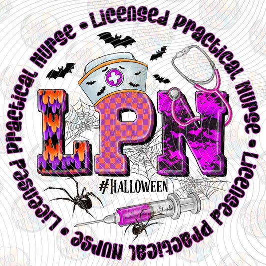 HLW 1723 - LPN HALLOWEEN MEDICAL STYLE