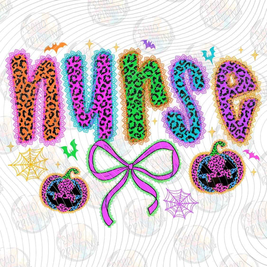 HLW 1732 - NURSE HALLOWEEN PATCHWORK