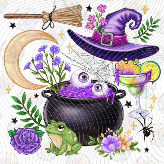 HLW 1743 - HALLOWEEN WITCH CAULDRON