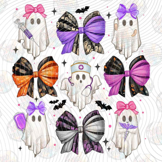 HLW 1745 - HALLOWEEN BOWS PATTERN