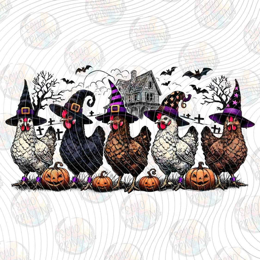HLW 1756 - HALLOWEEN WITCH FRIENDS