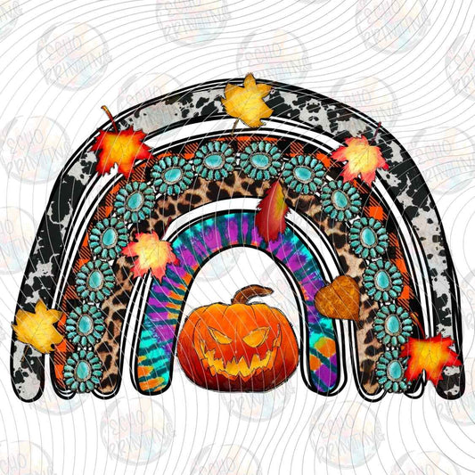 HLW 1771 - HALLOWEEN RAINBOW PUMPKINS