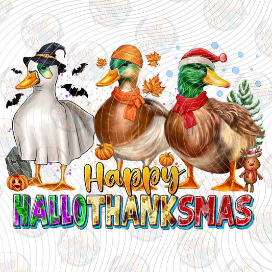 HLW 1792 - HAPPY HALLOTHANKSMAS FARM FRIENDS