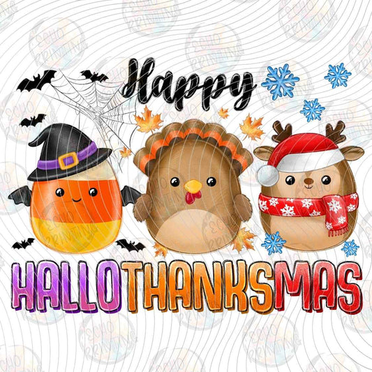 HLW 1793 - HAPPY HALLOTHANKSMAS CHARACTERS