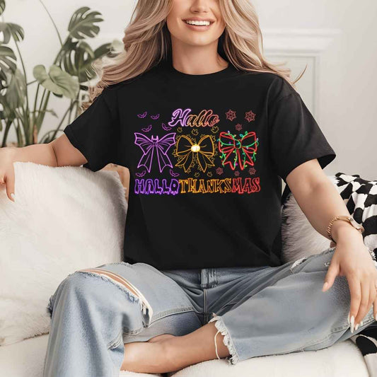 HLW 1800 - HALLOTHANKSMAS RETRO LETTERING
