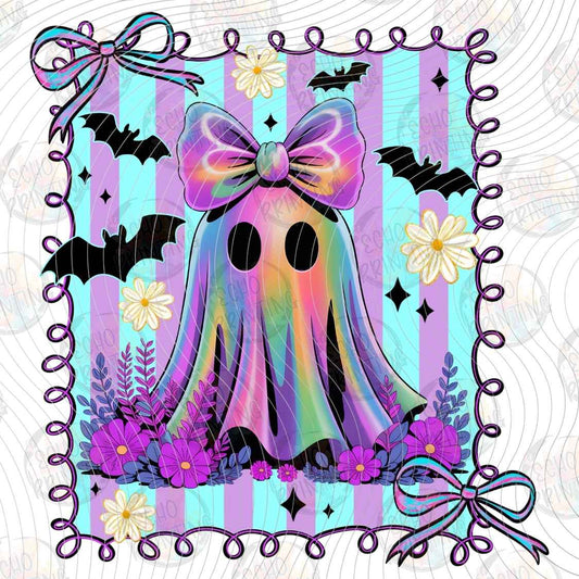 HLW 1802 - PASTEL GHOST BOW FRAME