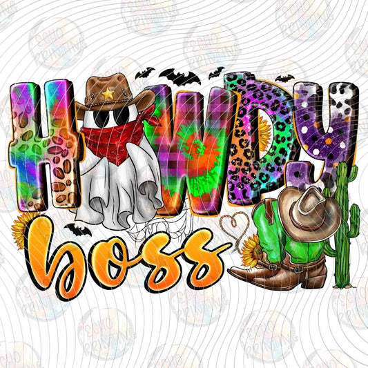 HLW 1828 - HOWDY BOSS HALLOWEEN