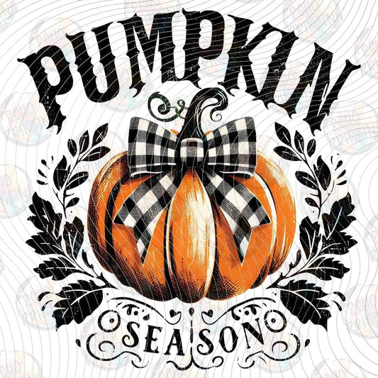 HLW 1837 - GINGHAM PUMPKIN SEASON