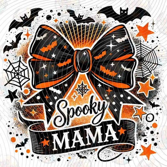 HLW 1845 - SPOOKY MAMA BOW