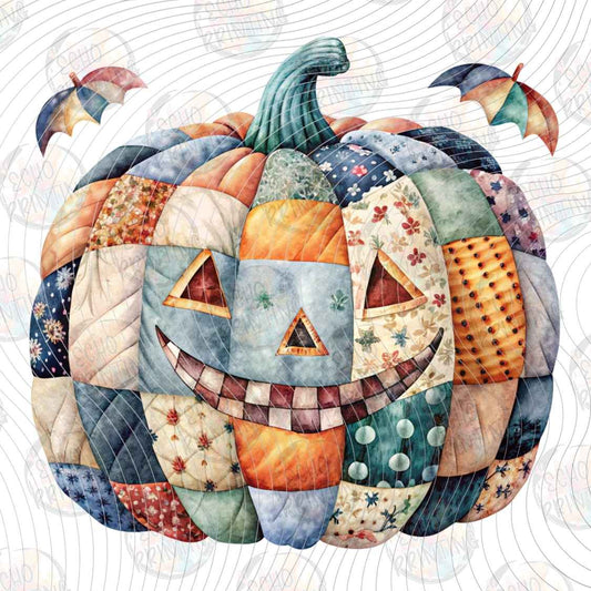 HLW 1920 - PATCHWORK JACK O LANTERN