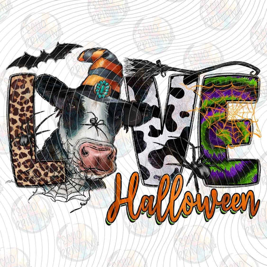HLW 1954 - LEOPARD HALLOWEEN COW