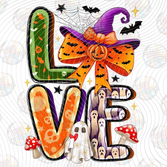 HLW 1955 - LOVE HALLOWEEN BOW