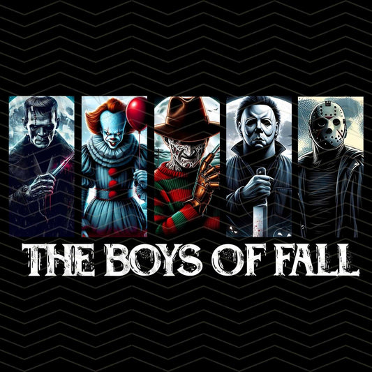 HLW 196 - “THE BOYS OF FALL” HORROR CHARACTERS IN A LINEUP