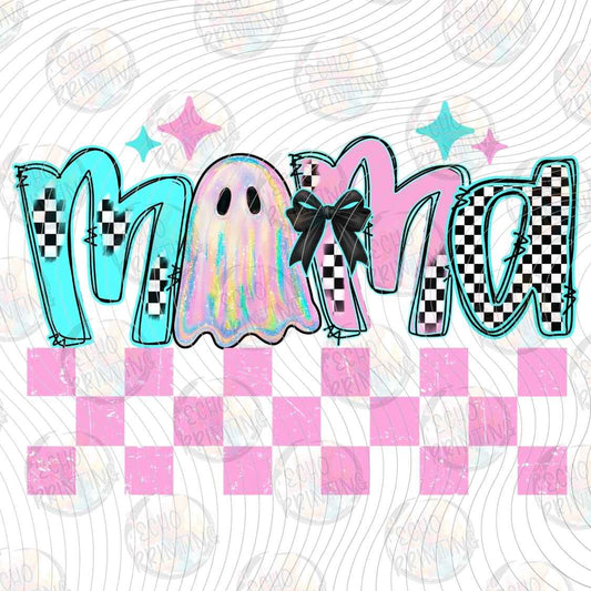 HLW 2029 - MAMA GHOST PATCHWORK