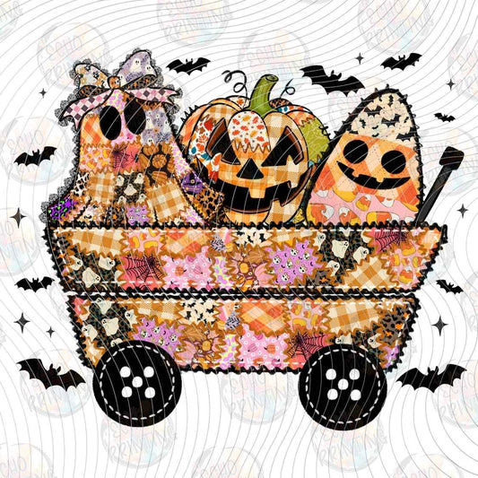 HLW 2055 - GHOST WAGON HALLOWEEN