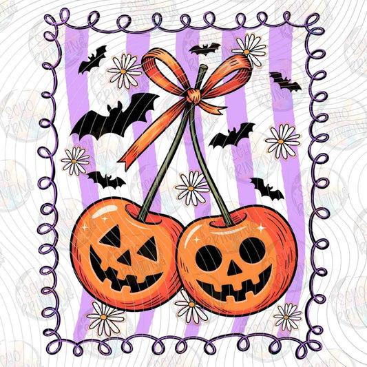 HLW 2063 - PUMPKIN BOW FRAME