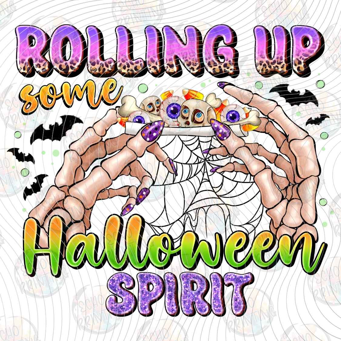 HLW 2094 - ROLLING UP HALLOWEEN SPIRIT
