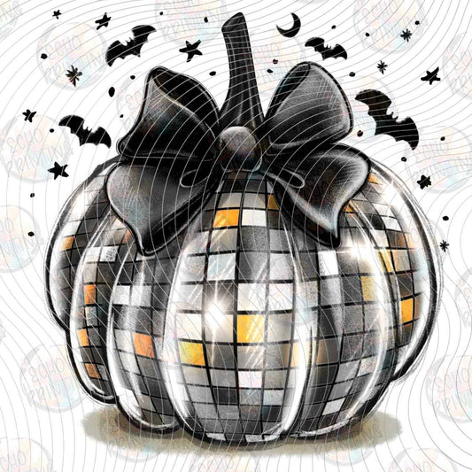 HLW 2112 - PLAID DISCO PUMPKIN