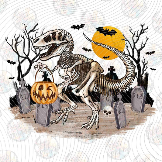HLW 2118 - NIGHTMARE SKELETON SCENE