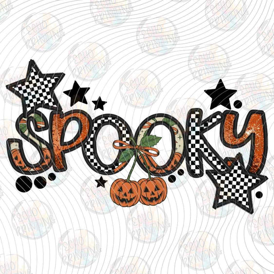 HLW 2141 - SPOOKY STAR LETTERING