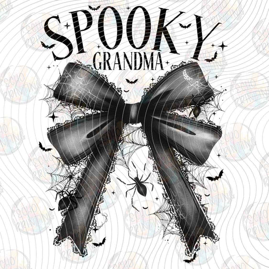 HLW 2144 - SPOOKY GRANDMA BOW