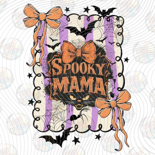 HLW 2146 - SPOOKY MAMA BOW FRAME