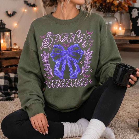 HLW 2148 - SPOOKY MAMA SWEATSHIRT