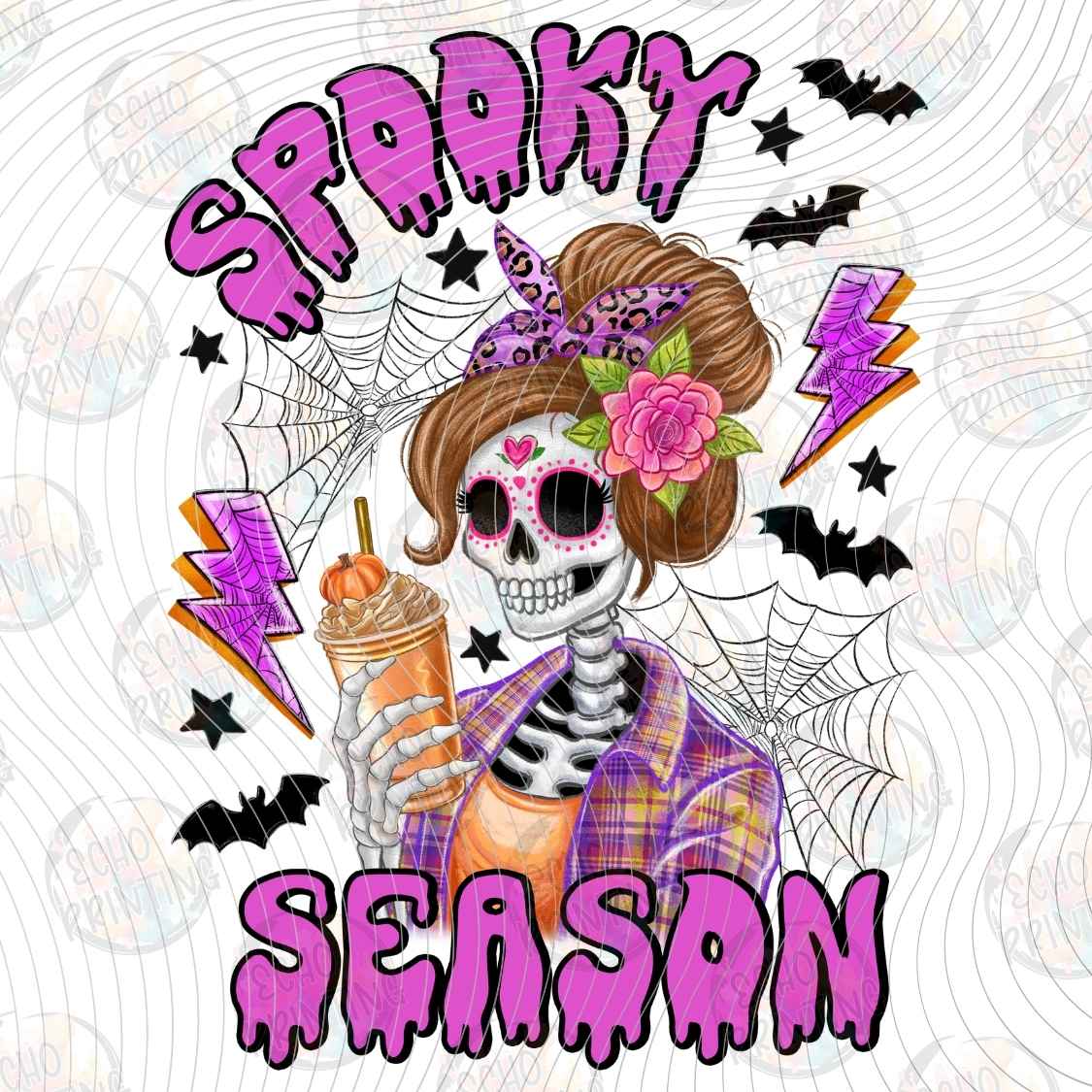 HLW 2161 - SPOOKY SEASON SKELETON