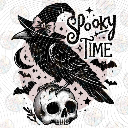 HLW 2164 - SPOOKY TIME RAVEN