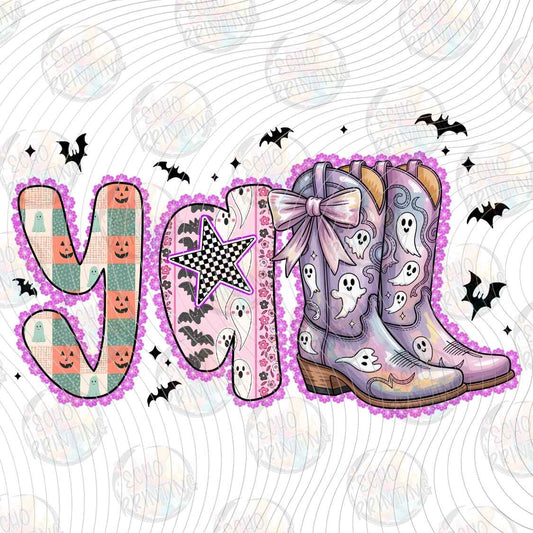 HLW 2175 - SPOOKY YAYA LETTERING