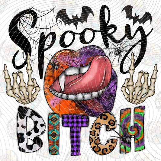 HLW 2182 - SPOOKY WITCH RETRO LETTERING