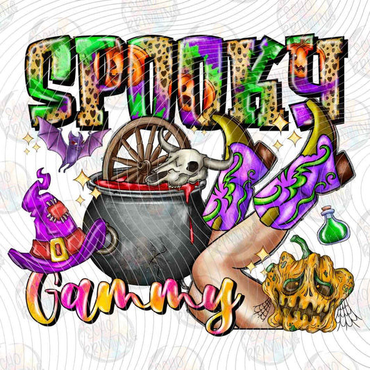 HLW 2183 - SPOOKY GRANNY HALLOWEEN