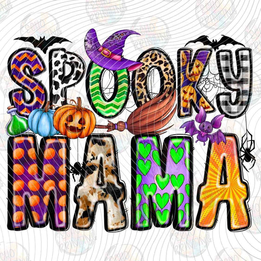 HLW 2187 - SPOOKY MAMA PATCHWORK