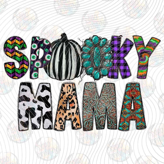 HLW 2188 - SPOOKY NANA PATCHWORK