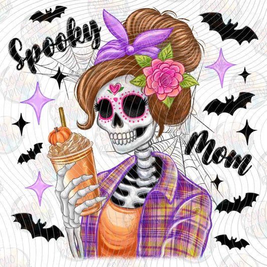 HLW 2190 - SPOOKY MOM SKELETON STYLE